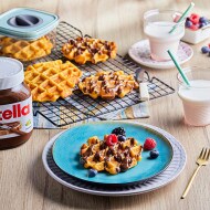 Sweet Potato Waffles with Nutella®