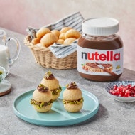 Baseema Balls with Nutella® 