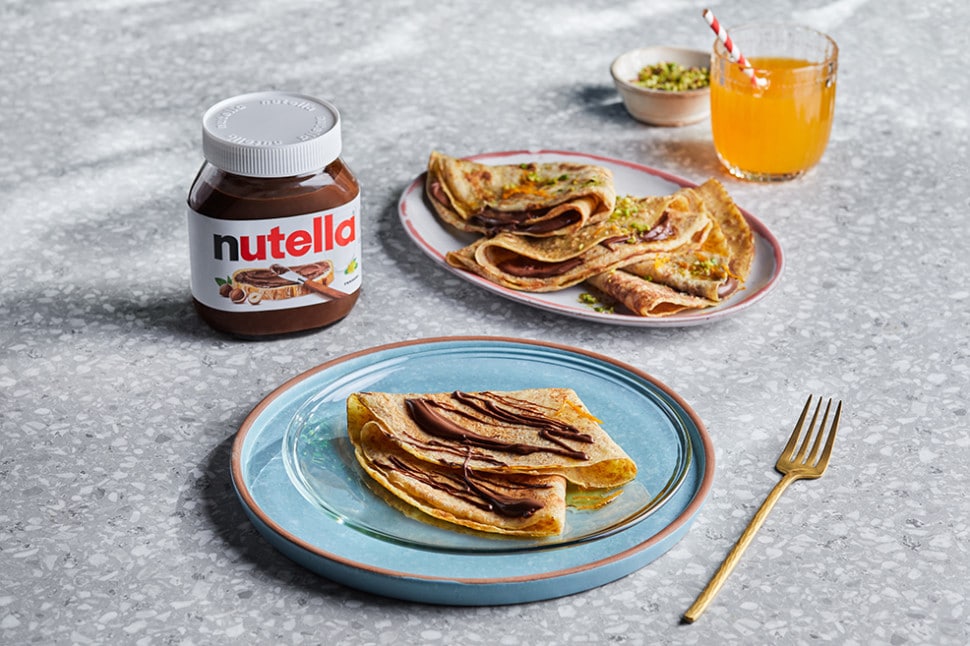 Buckwheat Crêpe Suzette with Nutella®