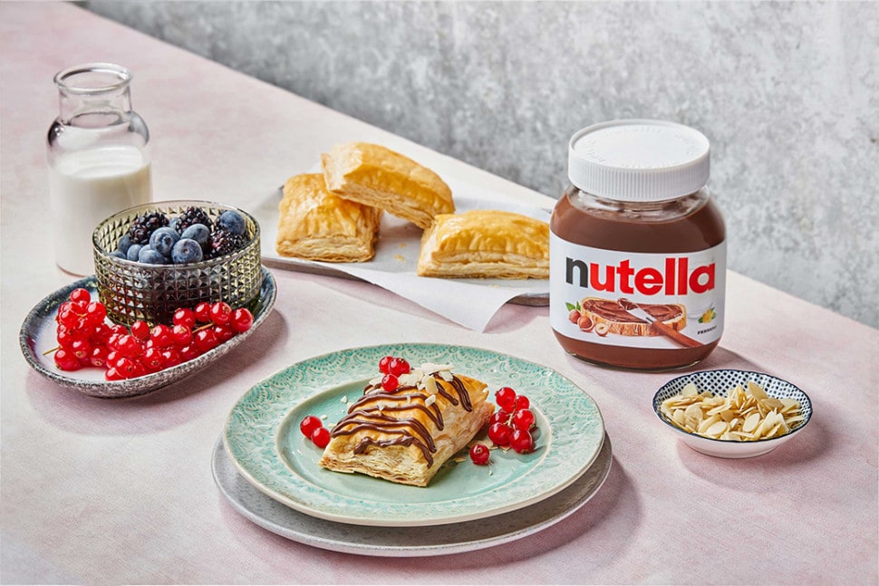 Pie Rolls with Nutella® 