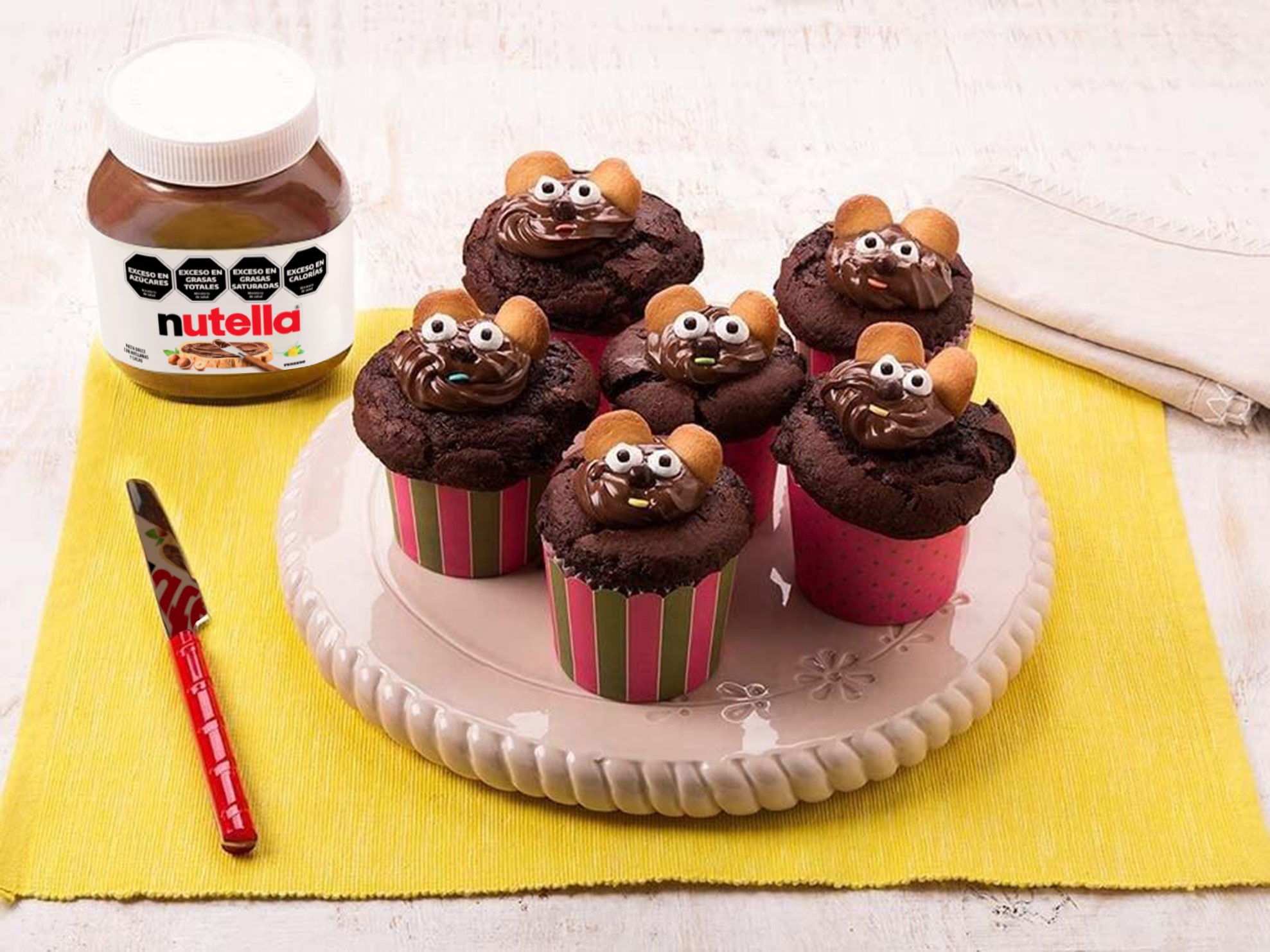 Cupcakes con Nutella®