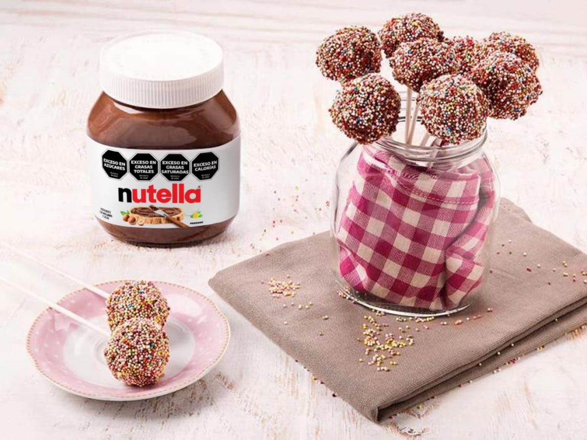 Cake pops de Nutella® 