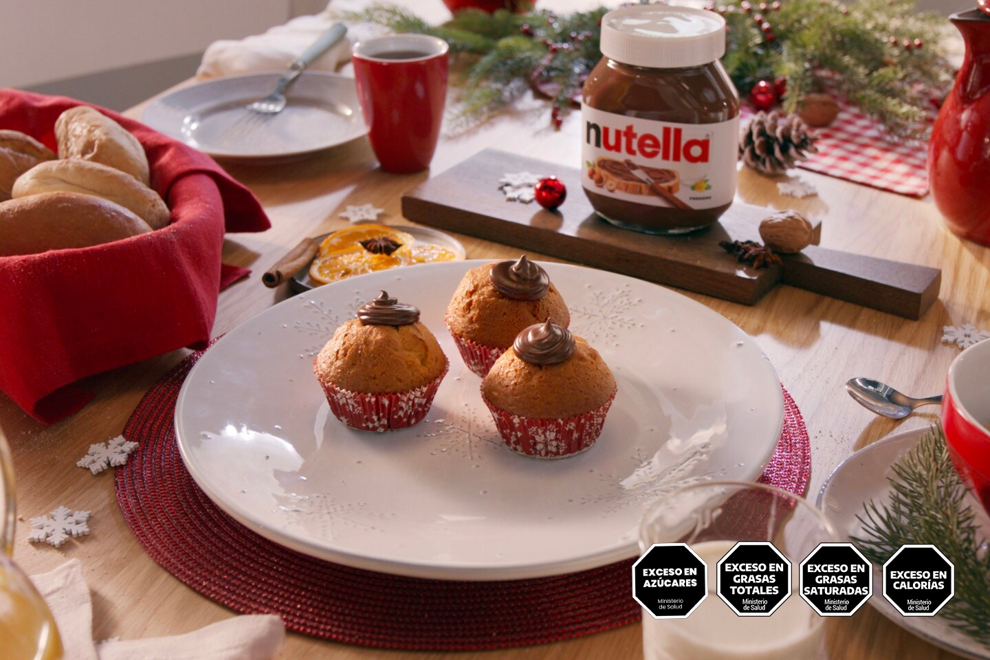 Receta Muffins con Nutella®