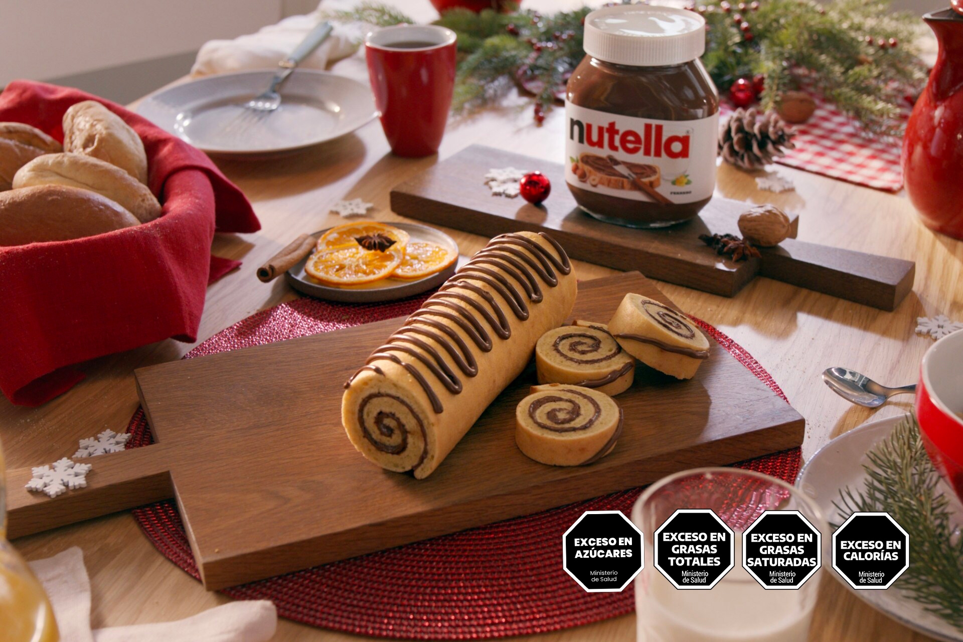 Receta Pionono con Nutella® 