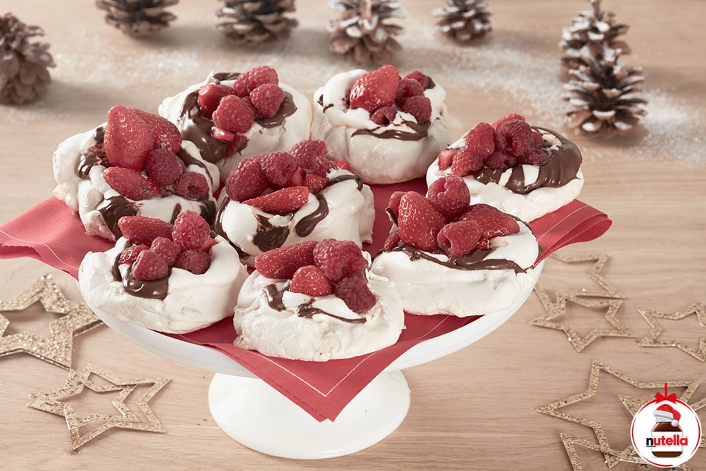 Mini Pavlova with Nutella®