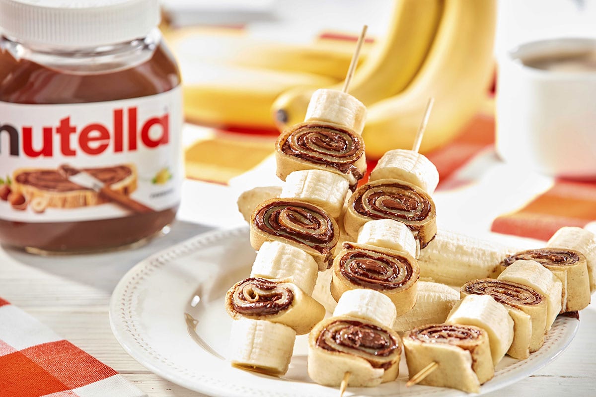 Nutella<sup>®</sup> Crepes with Bananas