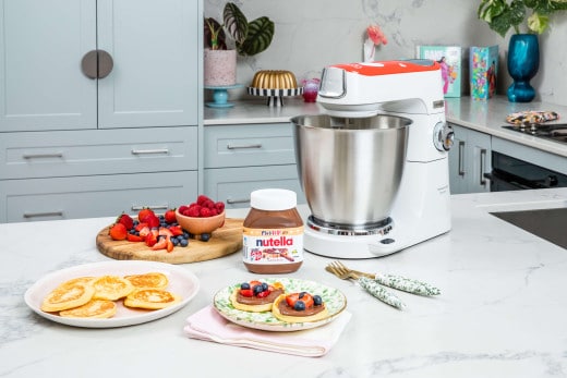 Nutella®  Ricotta Pancakes by Katherine Sabbath