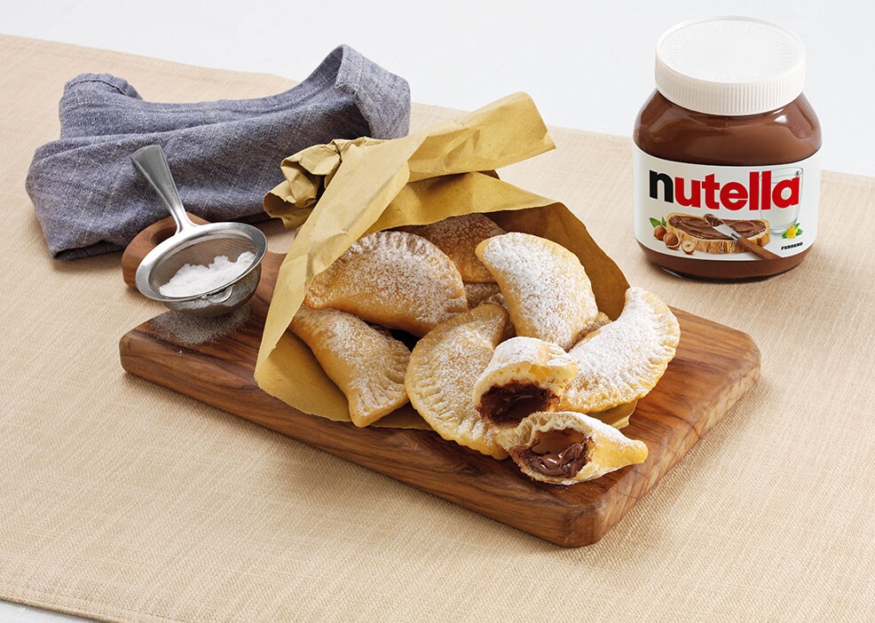 Chaussons dorés au Nutella®