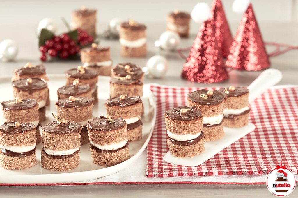 Mini gemberbroodcakejes met Nutella®