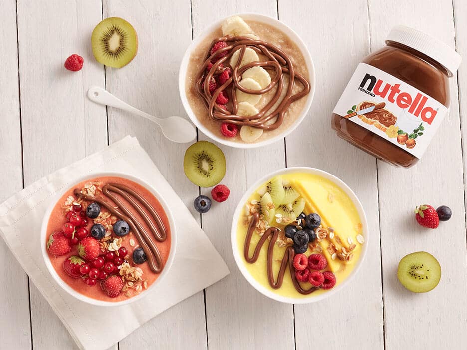 SMOOTHIES BOWLS AU NUTELLA®