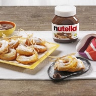 Carnival Pancakes with Nutella® and Apples