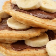 Pancakes bananalicious au Nutella®