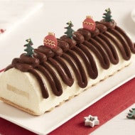 Bûche de Noël Pomme Vanille et Nutella®