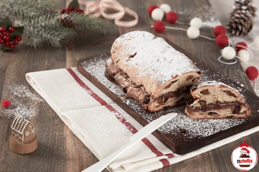 “Stollen” - Brioche aux fruits confits et au Nutella®