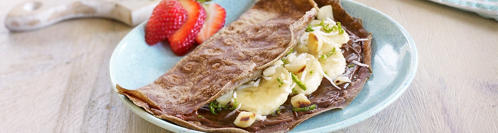 Buckwheat crepe with NUTELLA®