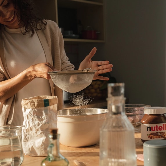 Make a recipe with Nutella