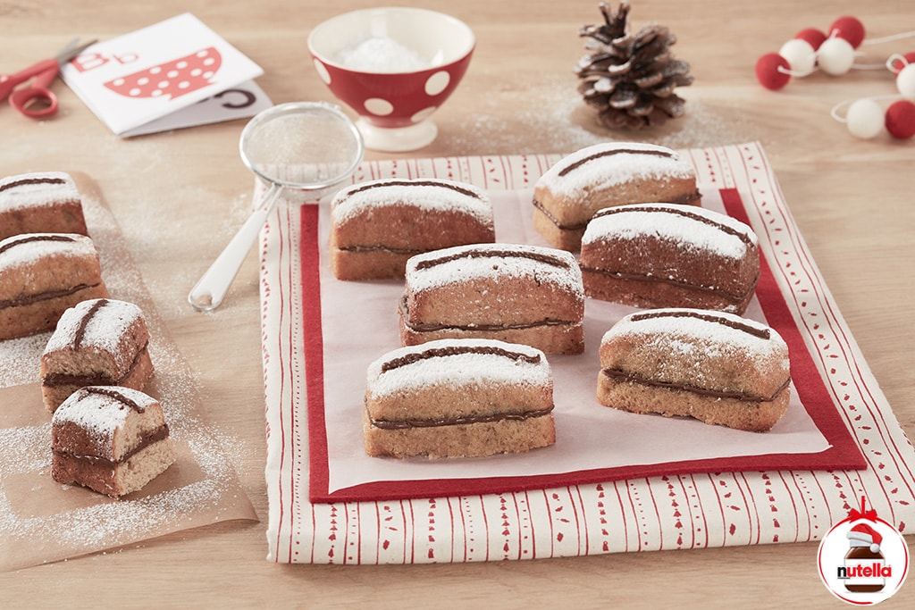 Mini pan de plátano con Nutella<sup>®</sup>