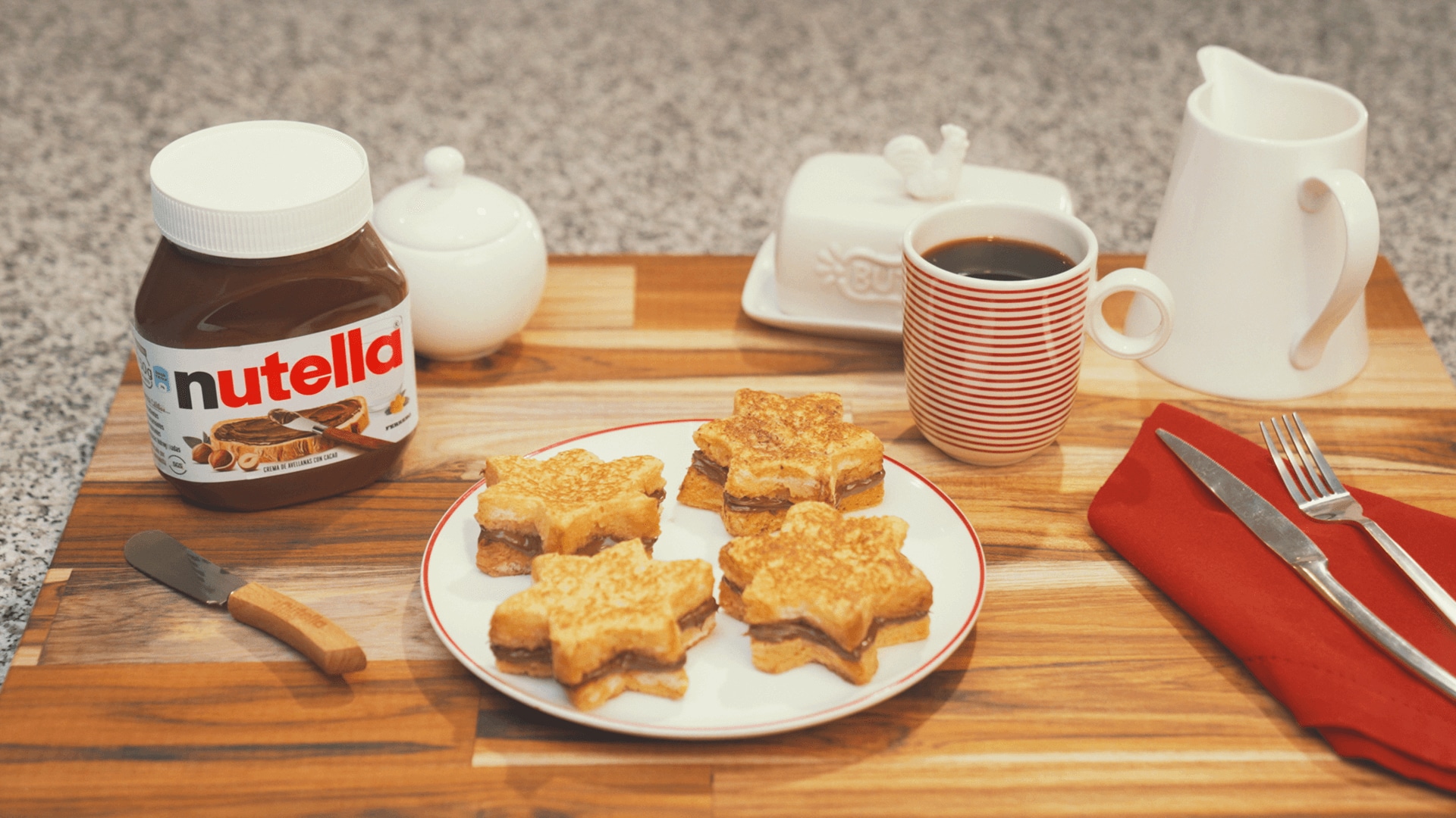 Tostadas Francesas con Nutella®