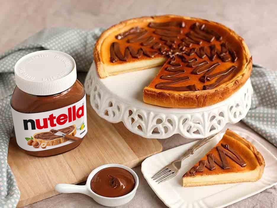 Cheesecake con Nutella®