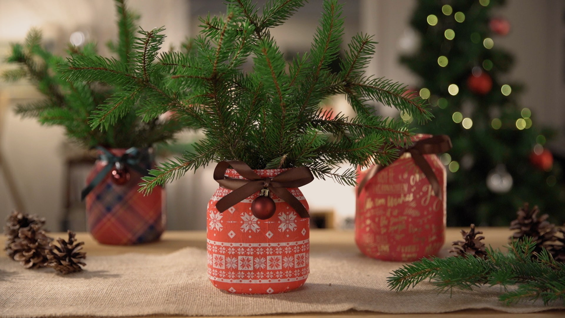 Nutella Mini Christmas tree jar