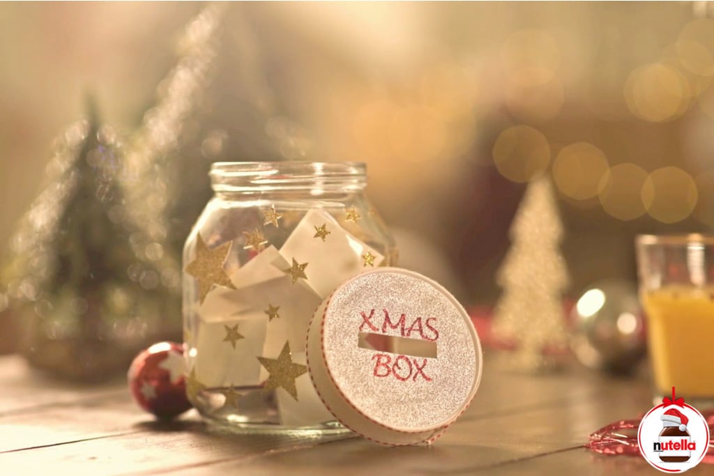 Caja de deseos Nutella<sup>®</sup> de Navidad