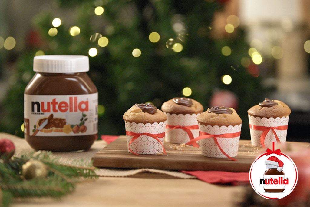 Mini Muffins de Manzana con Nutella<sup>®</sup>