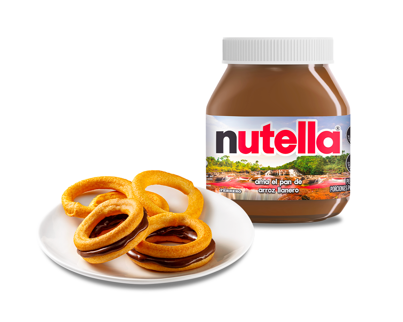 Nutella® ama el pan de arroz de los llanos