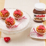 Valentine's cupcakes with Nutella® 