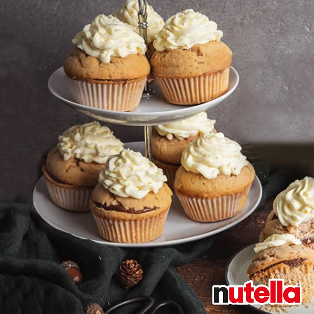Lebkuchen-Cupcakes mit nutella®