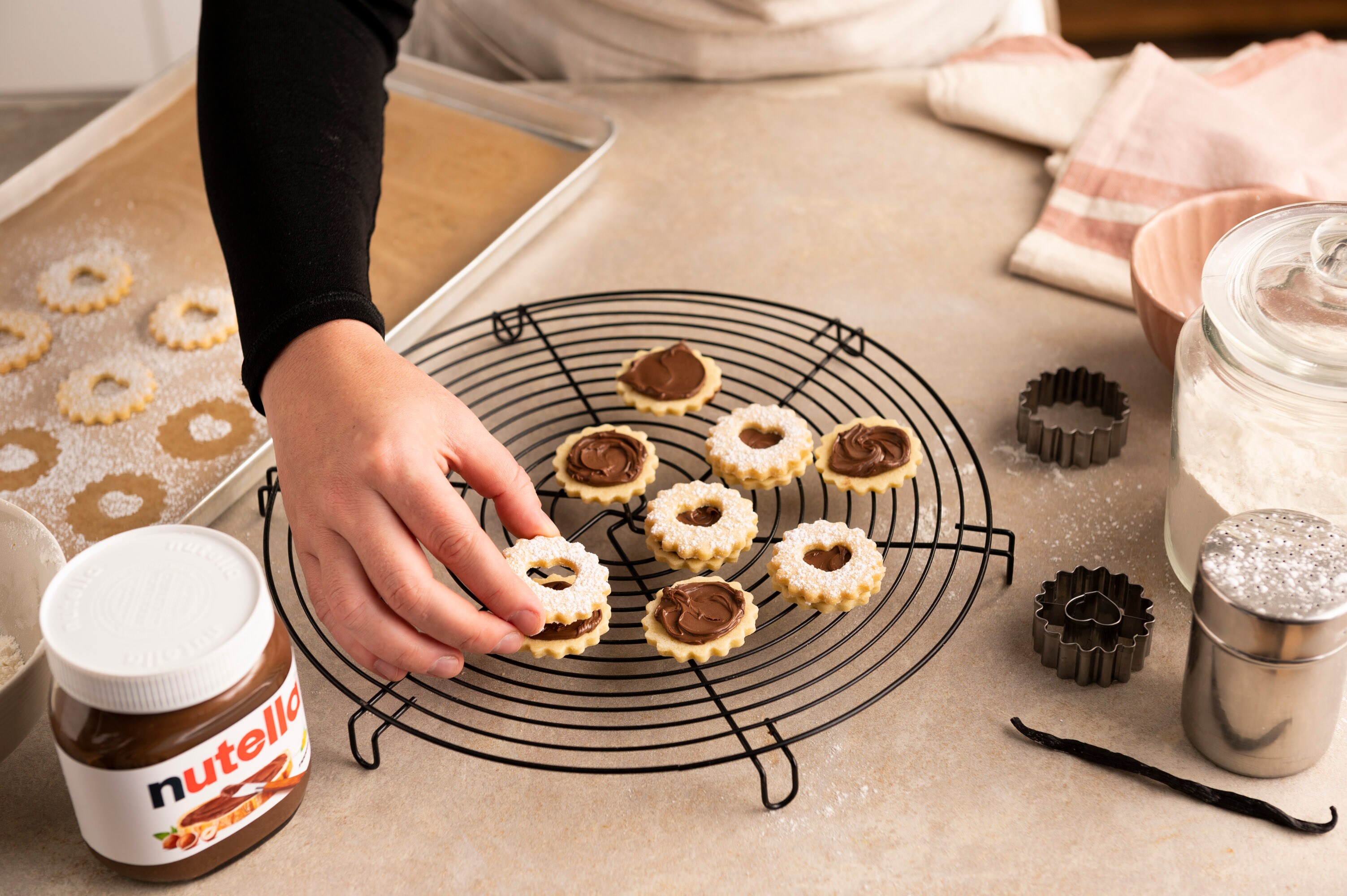 Linzer Plätzchen mit nutella® recipe | Nutella® Germany