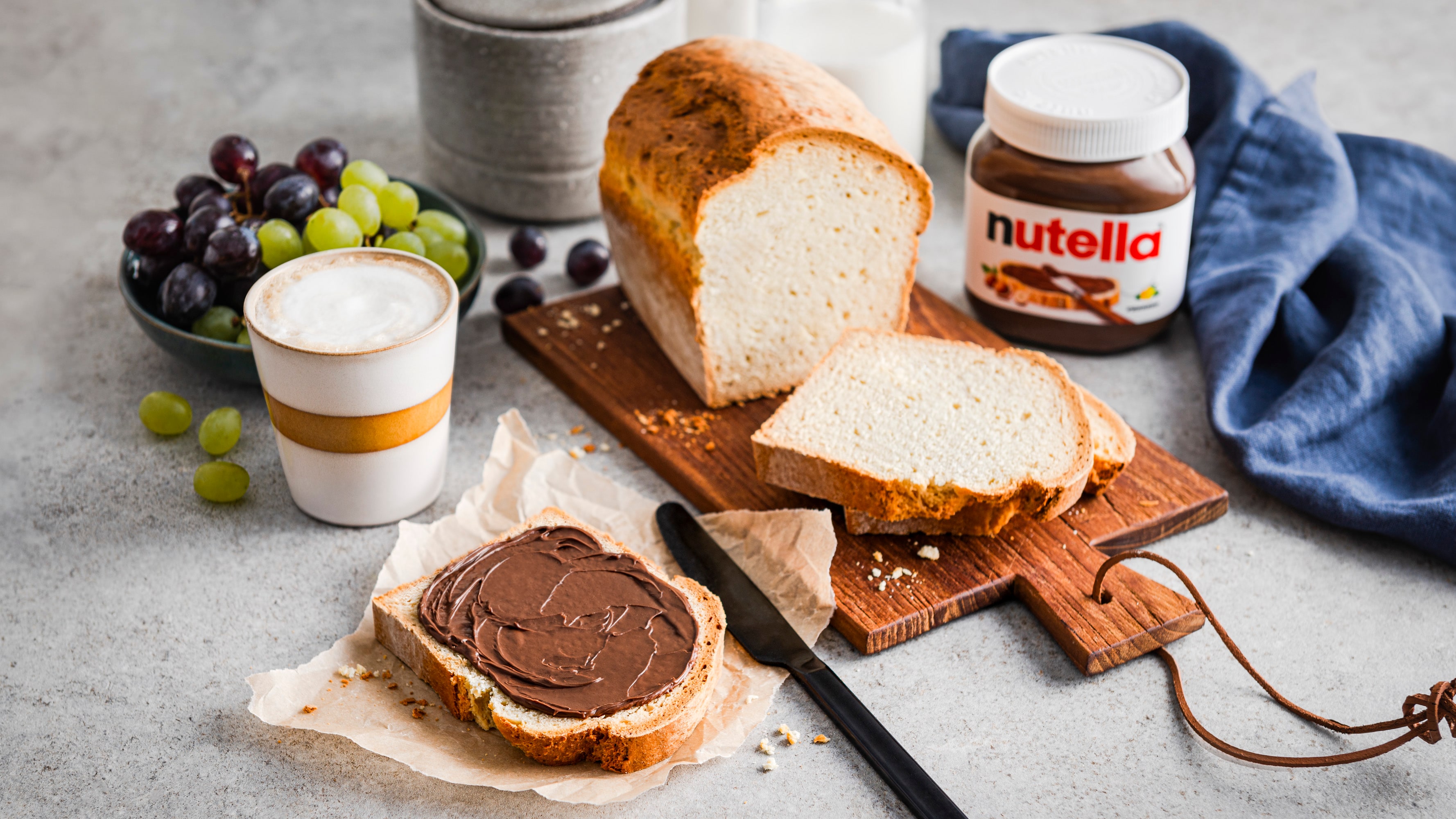 Buttermilchbrot nach irischem Rezept mit nutella®