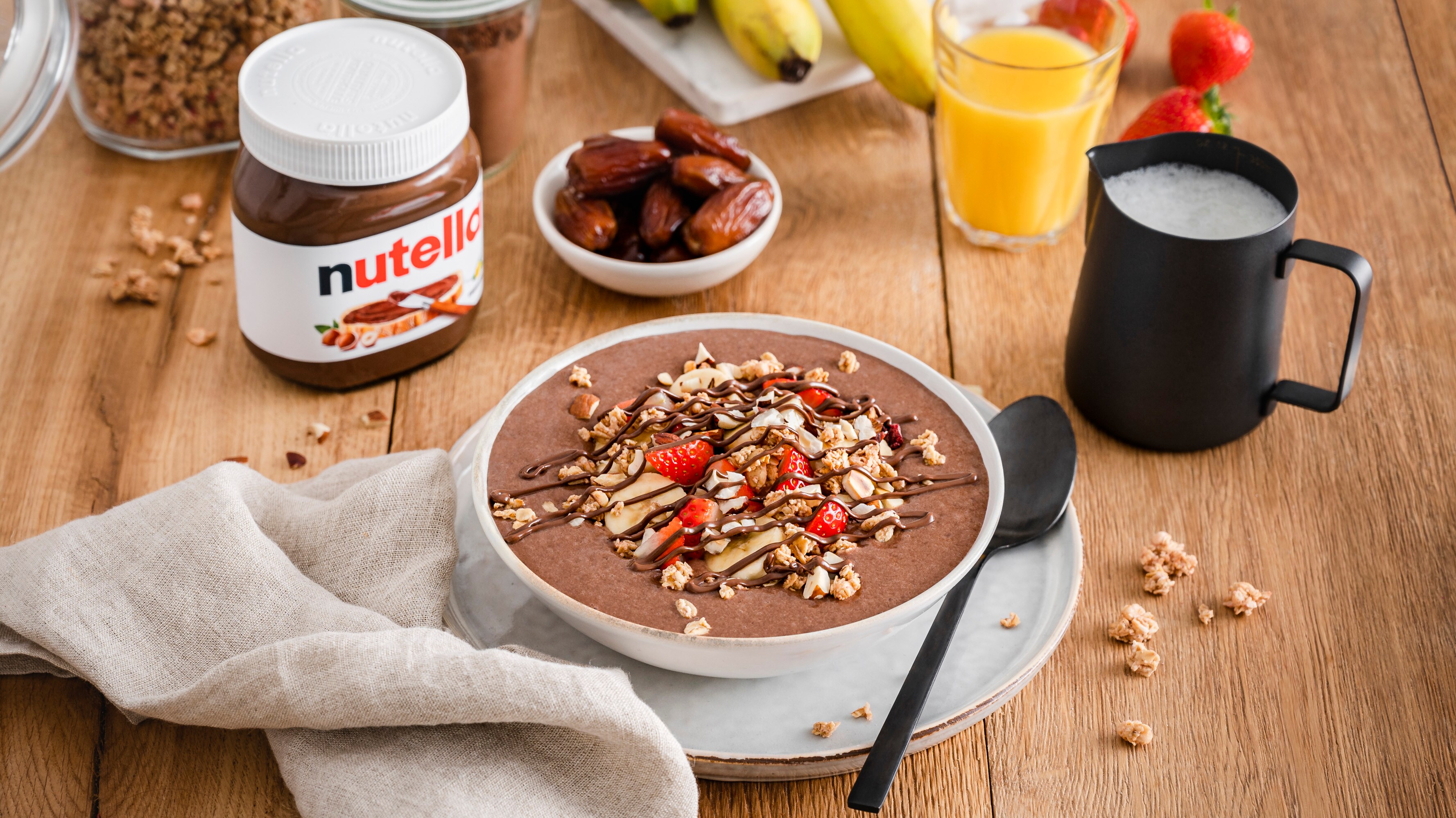 Kakao-Haselnuss-Bowl mit nutella® | nutella® Deutschland | Official Website