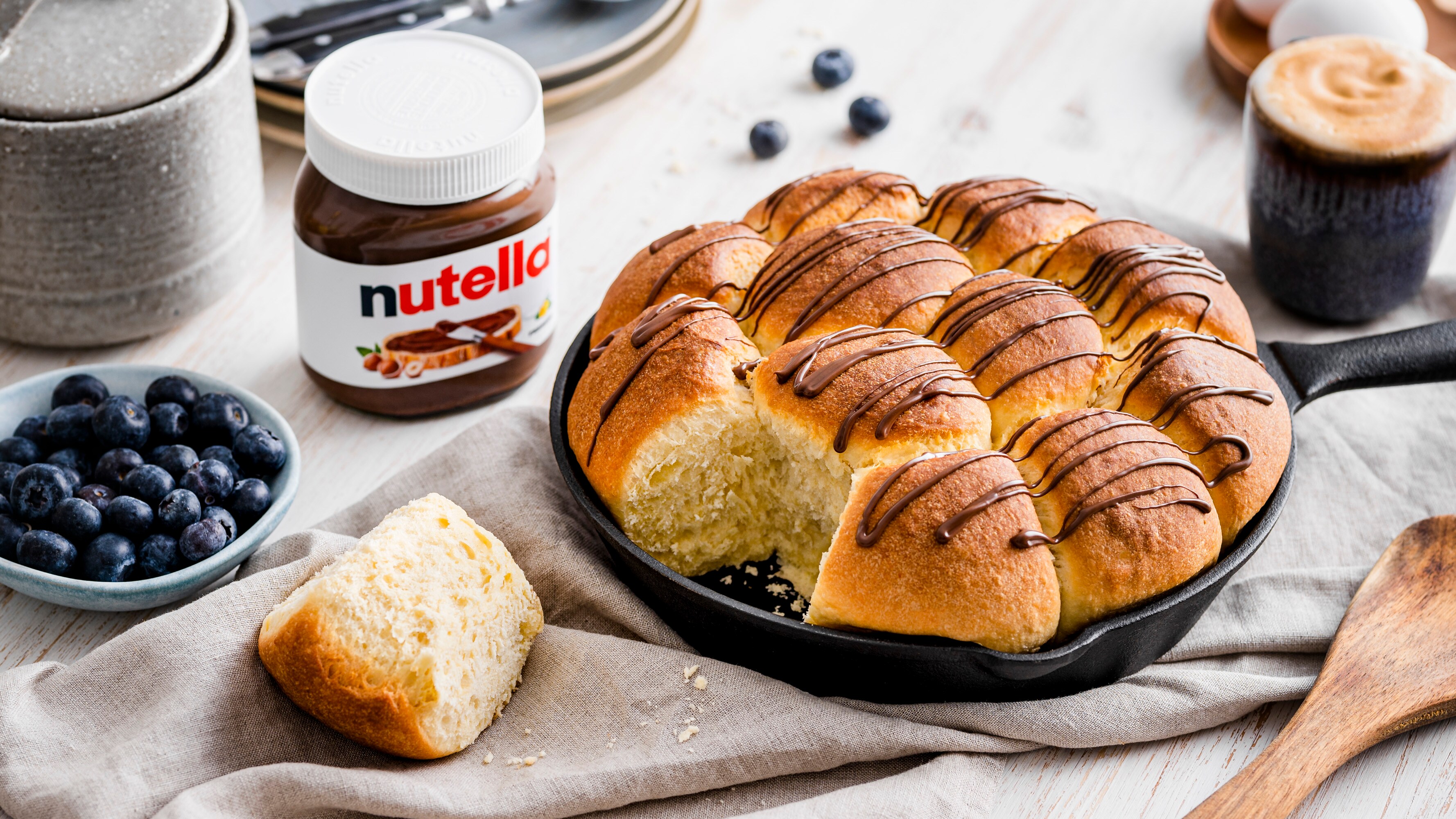 Rohrnudeln mit nutella®