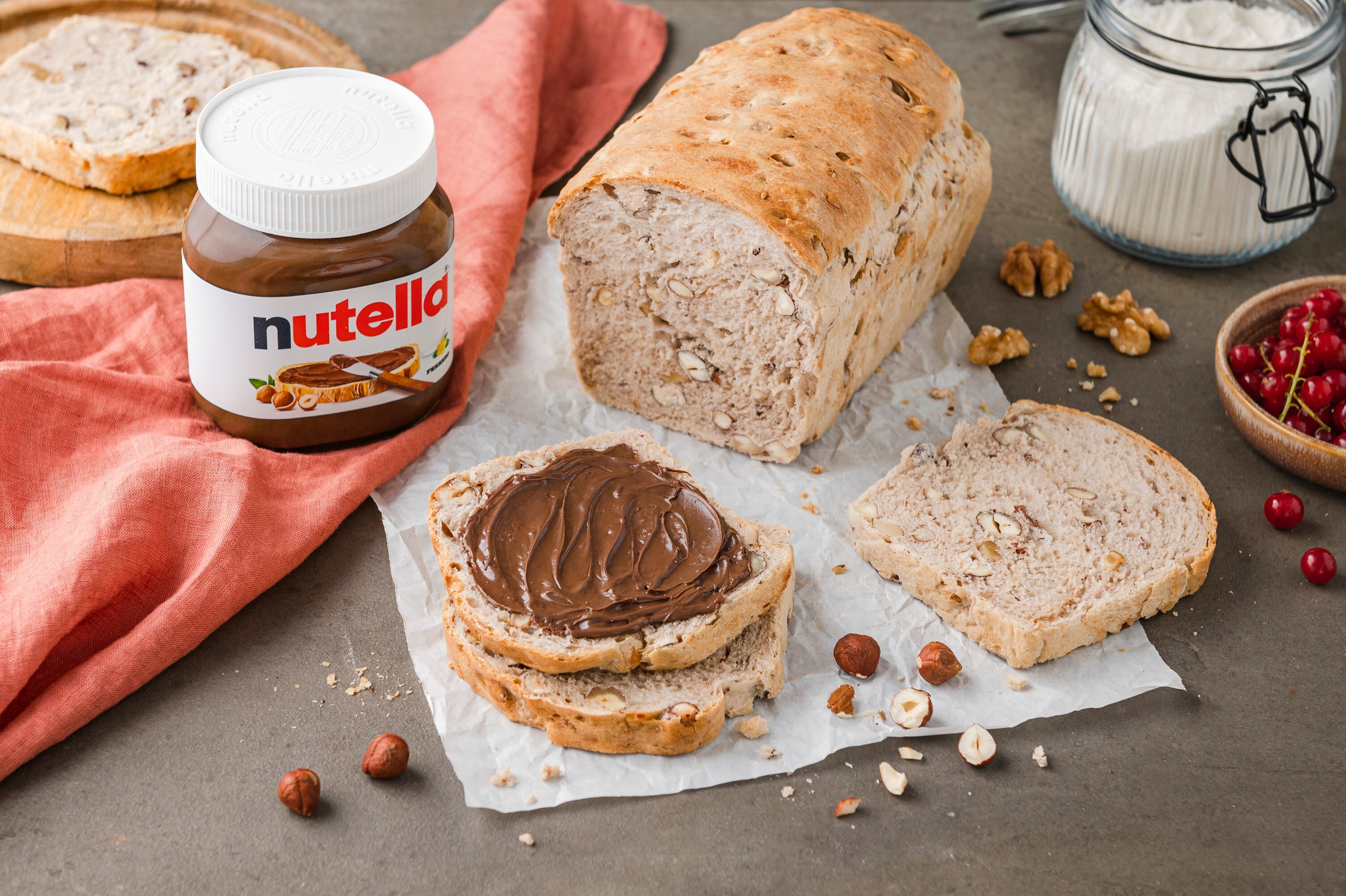 Nussbrot mit nutella®