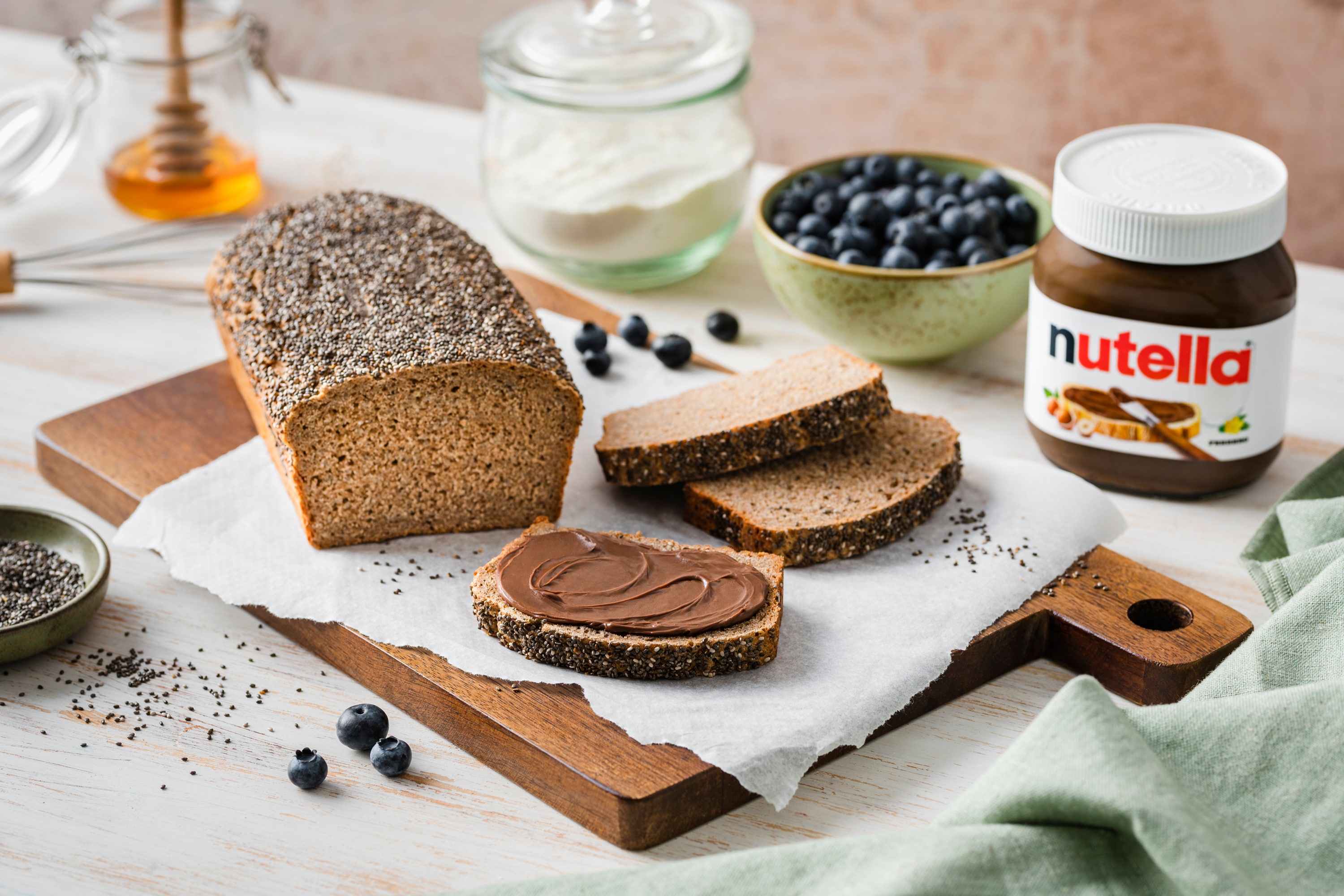 Chiasamenbrot mit nutella®