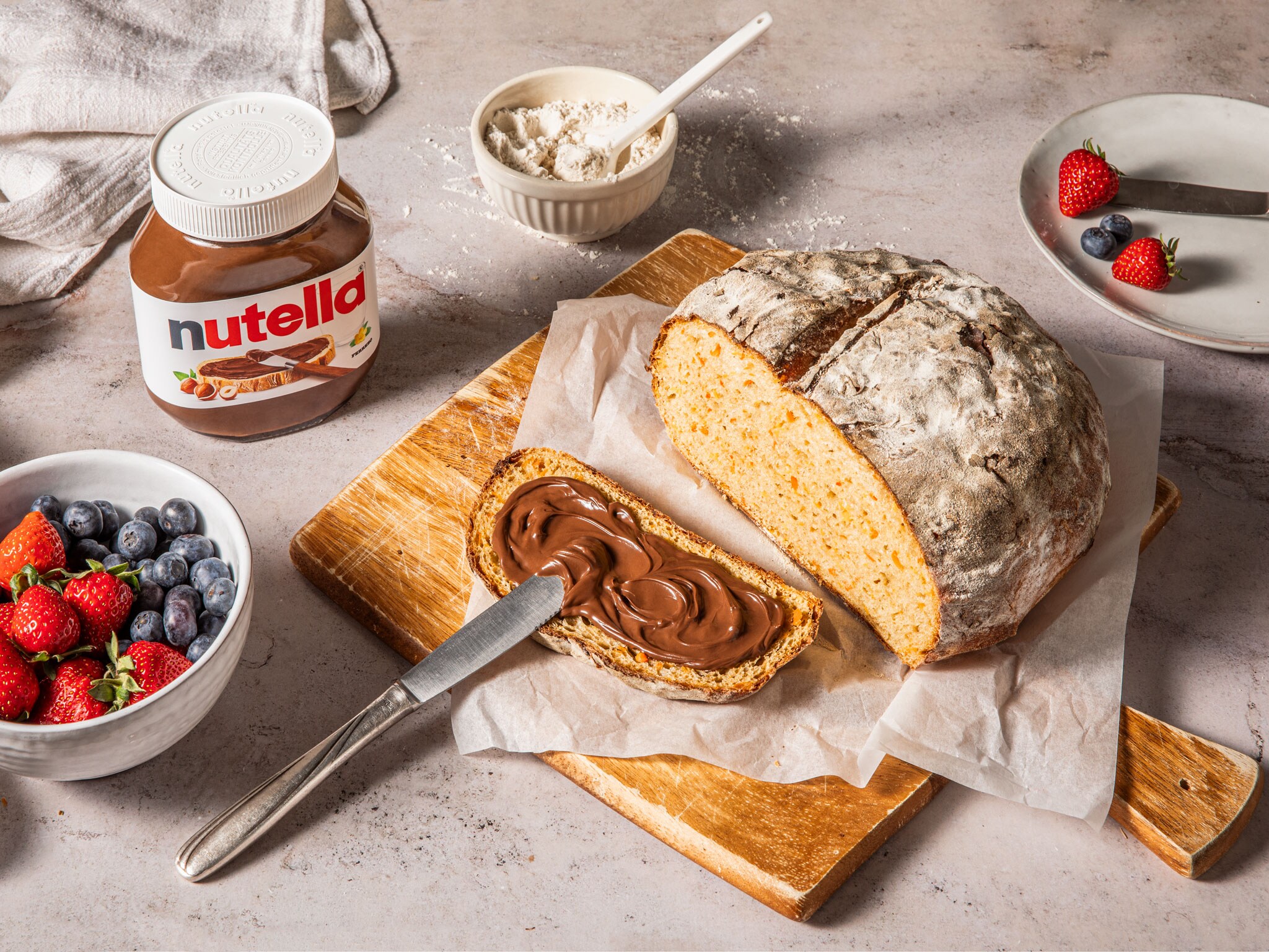 Saftiges Karottenbrot mit nutella®