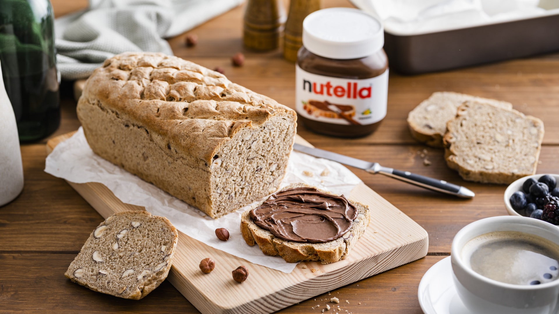 Haselnussbrot mit nutella® recipe | Nutella® Germany