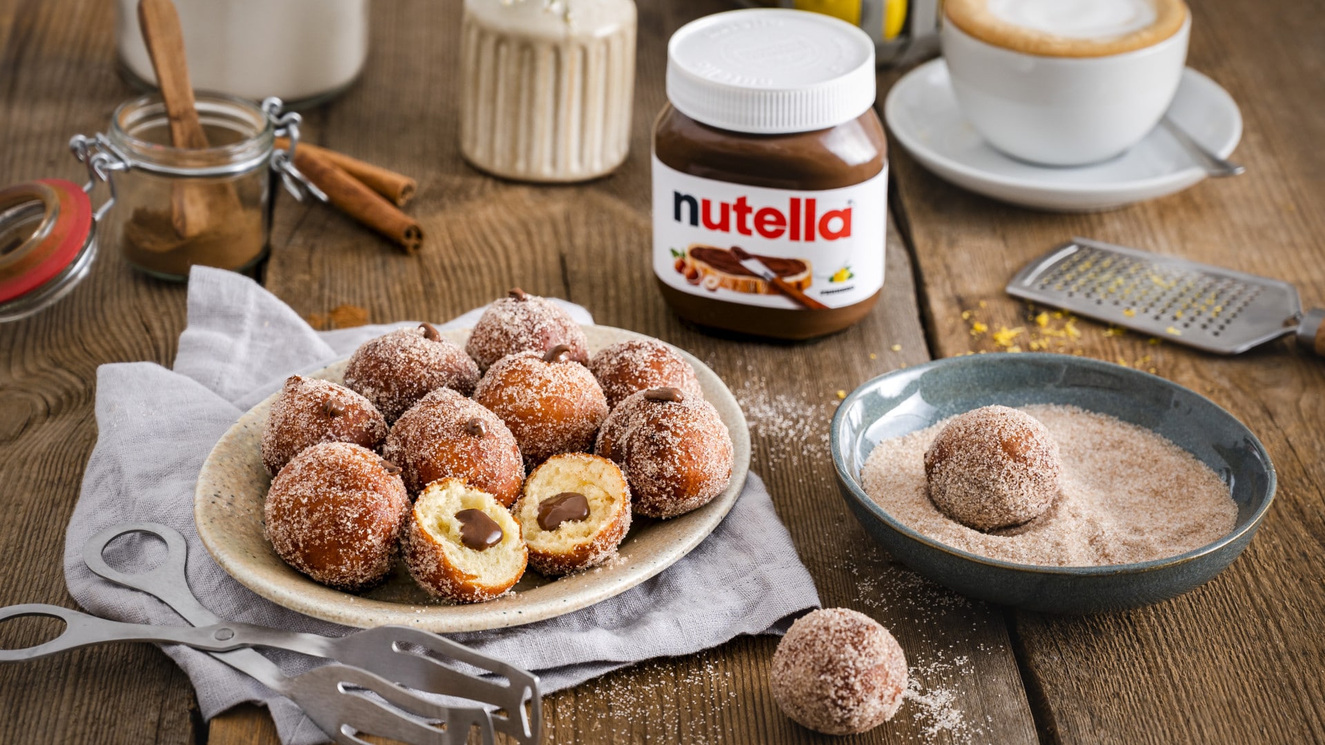 Zimt Quarkbällchen mit nutella® | nutella® Deutschland | Official Website