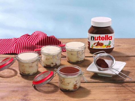 nutella® Rezepte - Bananen-Tiramisu mit nutella® - Schritt 4