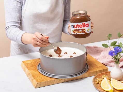 No-Bake Cheesecake mit nutella - Schritt 6