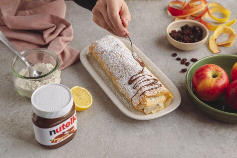 nutella® Rezepte - Apfelstrudel mit nutella® - Schritt 3