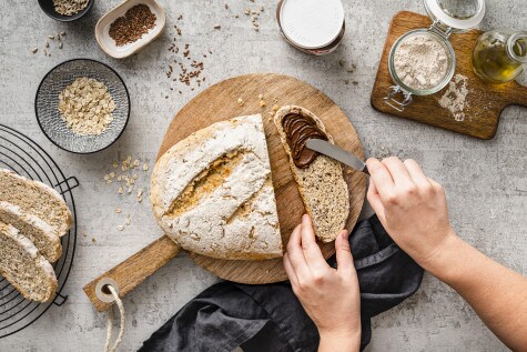 Kerniges Dinkelbrot mit nutella®  - Schritt 3