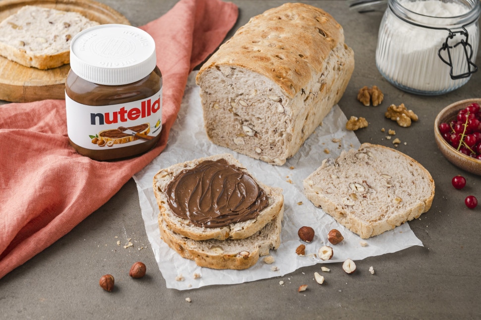 nutella® Rezepte - Nussbrot mit nutella®