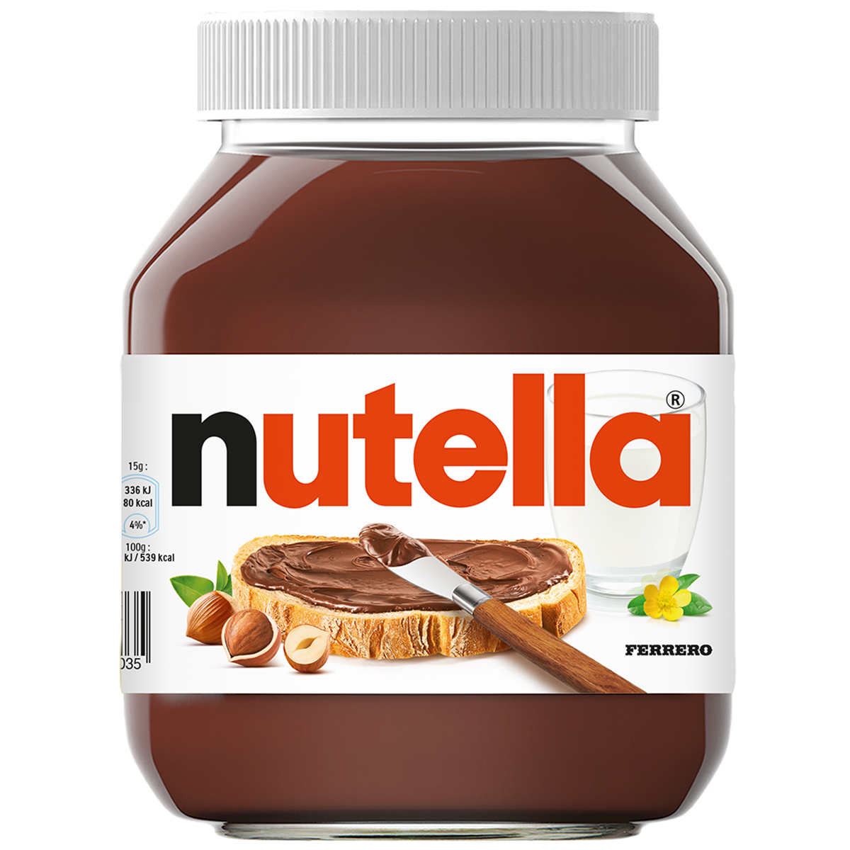 Le pot de Nutella de 5kg Parfait pour commencer une ann…