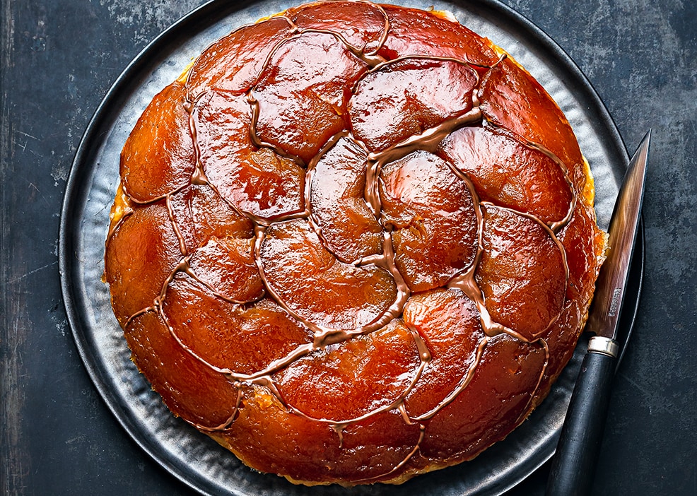 Tarte tatin au Nutella ®