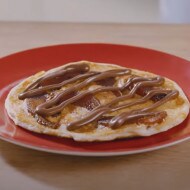 Crêpes au Nutella® fourrées aux pommes