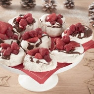 Mini Pavlova Nutella®-val