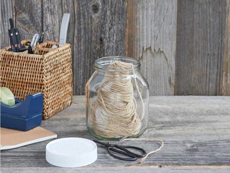 Do it Yourself Storage Ideas. Nutella® Fashion Jar: step 1