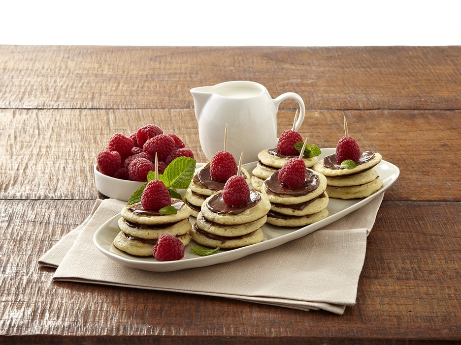 Nutella Mini Pancake Kabobs Recipe 