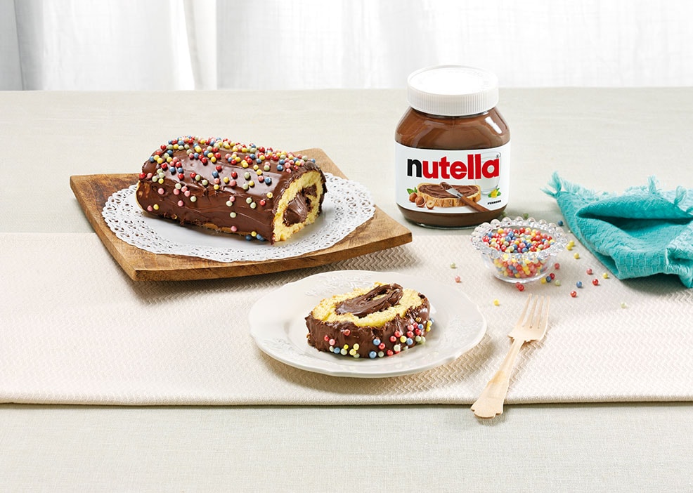 Tronco de carnaval con Nutella®